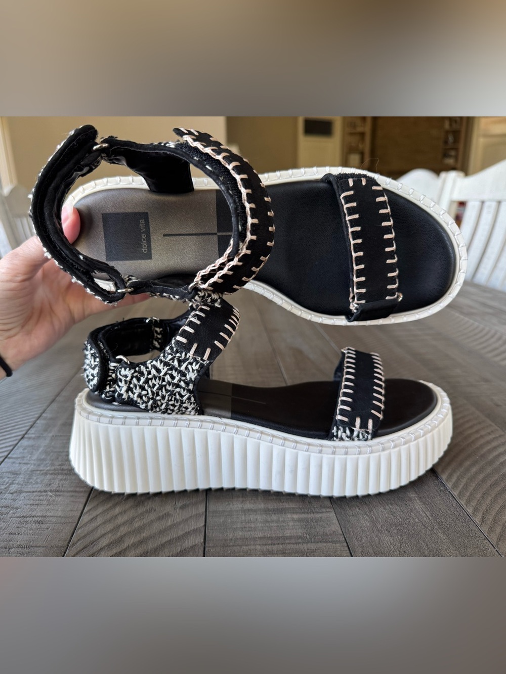 Dolce Vita Debra Platform Sandals Women's Size 7.5